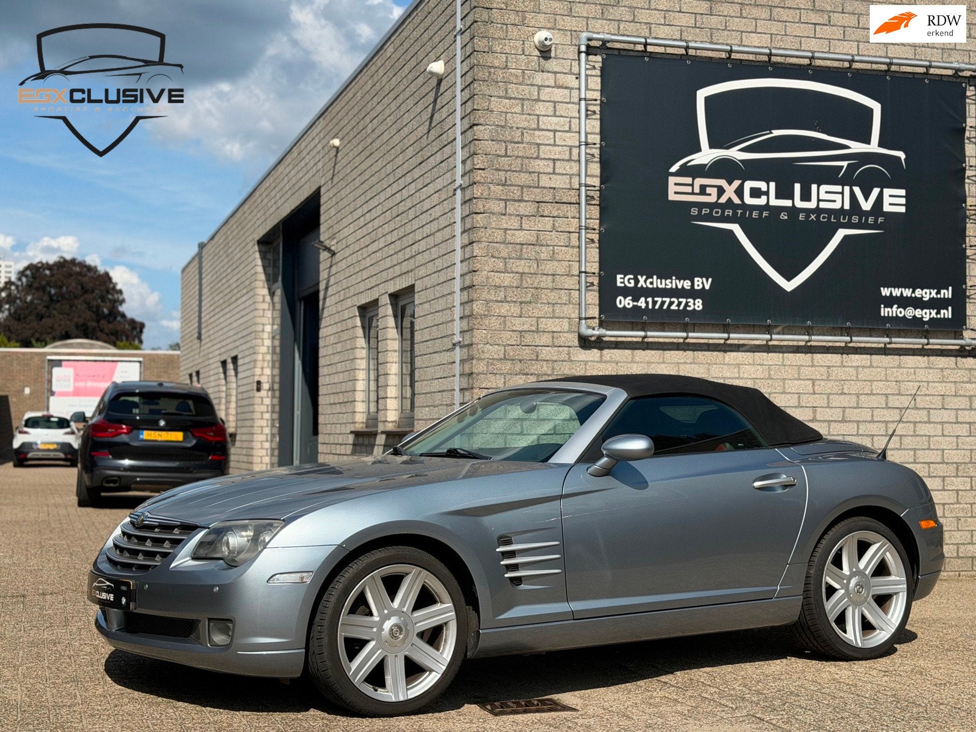 Chrysler Crossfire Cabrio 3.2 V6 CABRIO|STOELVERWARMING|AIRC, Auto's, Automaat, Achterwielaandrijving, Gebruikt, Cabriolet