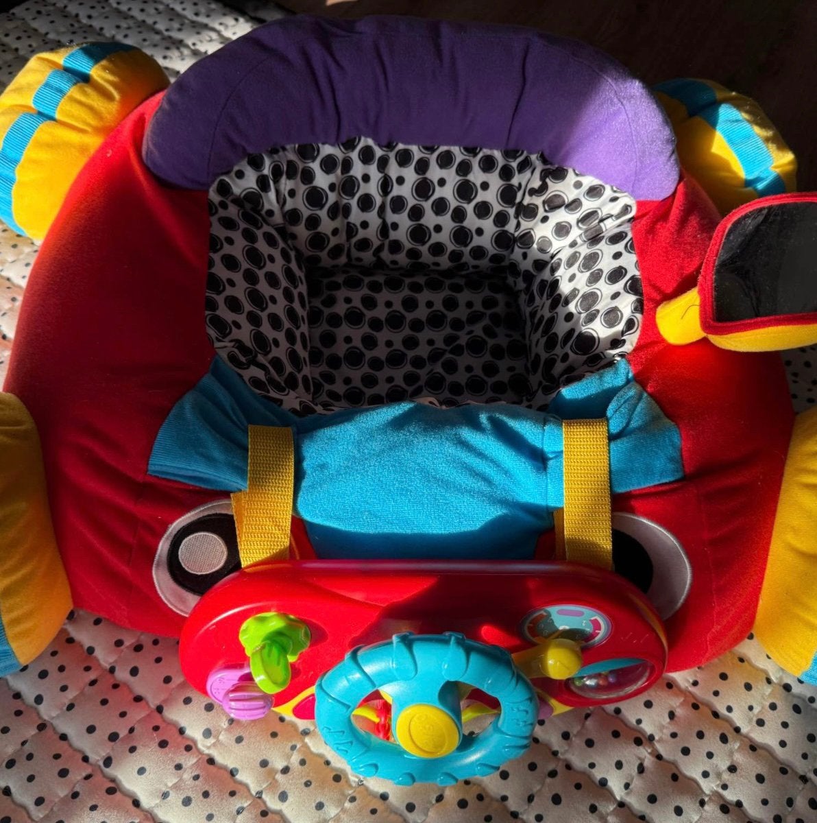 Playgro Music & Light Comfy Car Multi, Ophalen, Zo goed als nieuw