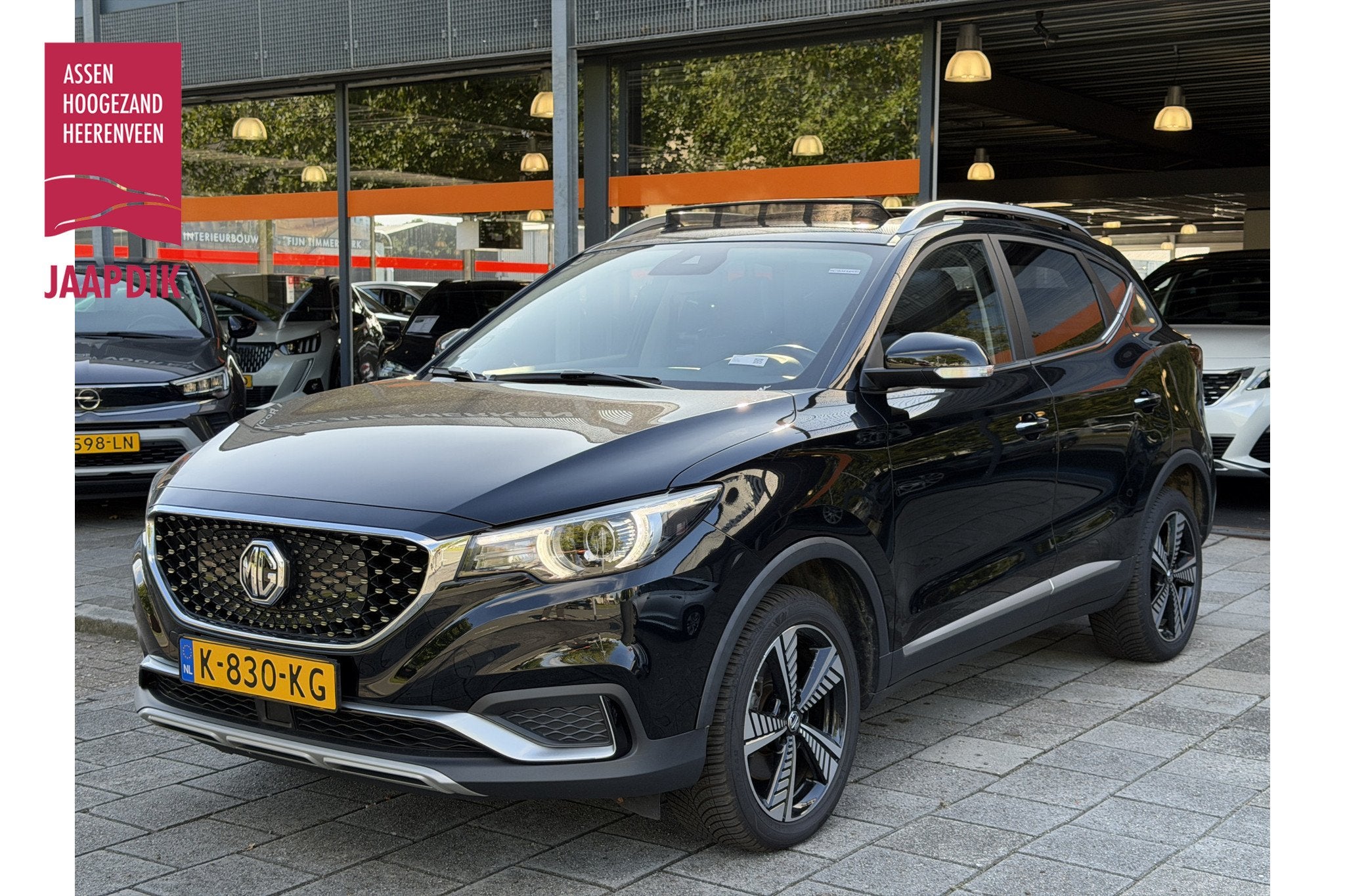MG Mg Zs BWJ 12-2020 | EV 150PK Luxury 45 kWh SOH 91,7% | LE, Gebruikt, Zwart, 273 km, 150 pk