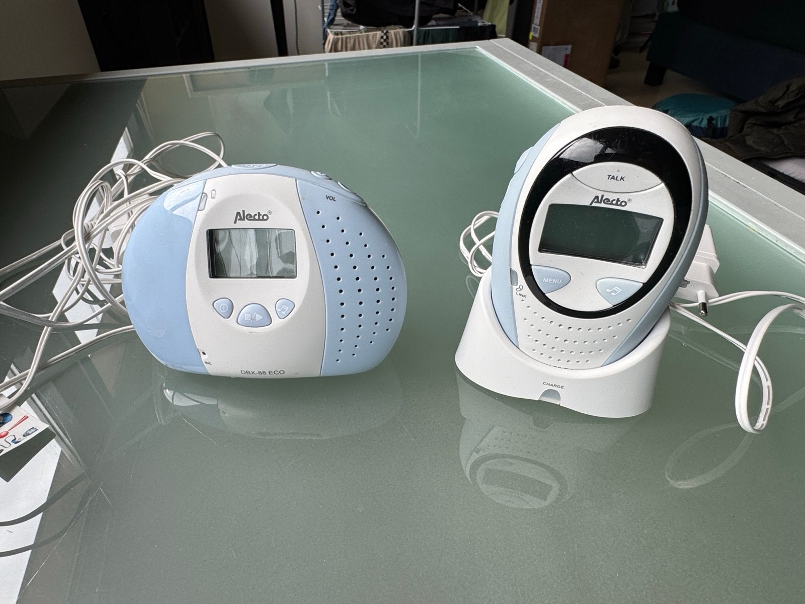 Alecto DBX-88 ECO Babyfoon met Terugspreekfunctie, Ophalen, Zo goed als nieuw, 100 tot 250 meter, Digitaal