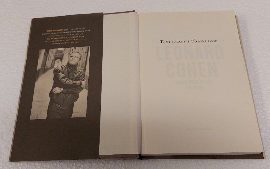 Leonard Cohen Yasmine BOEK + CD Thé Lau The Scene Nits, Verzenden, Gebruikt