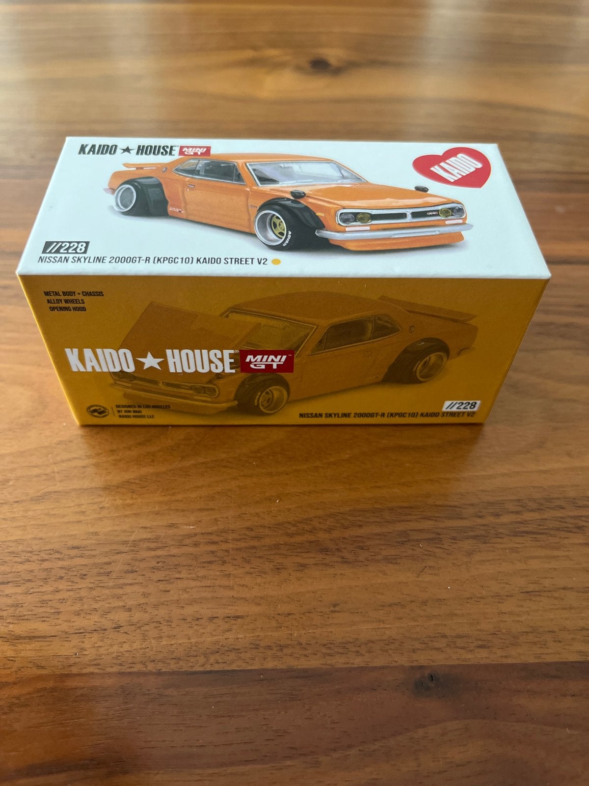Mini GT Kaido House Nissan Skyline 2000GT-R (KPGC10) 1:64, Ophalen of Verzenden, Nieuw, Auto
