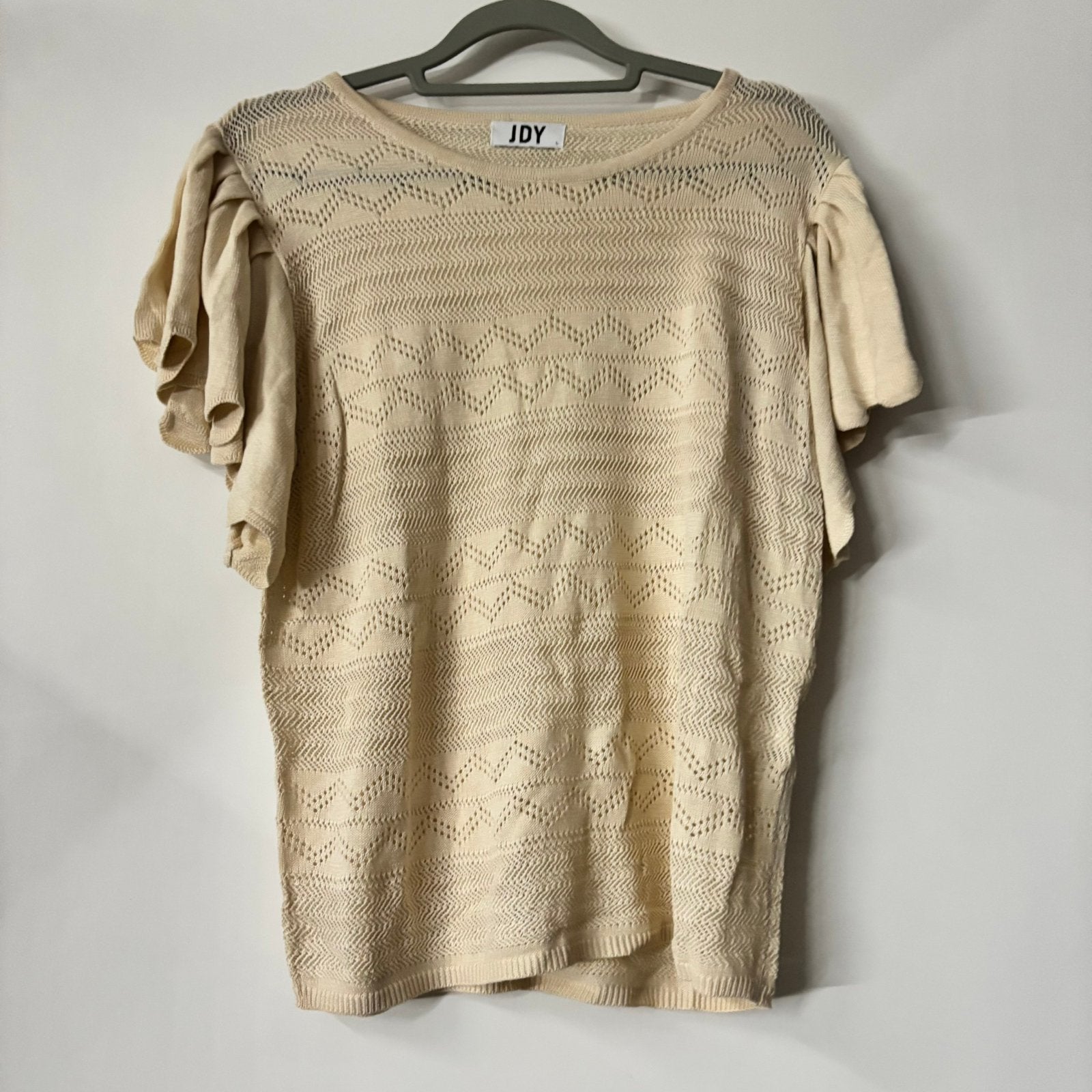 JDY top, Kleding | Dames, Verzenden, Beige, Maat 42/44 (L), Zo goed als nieuw