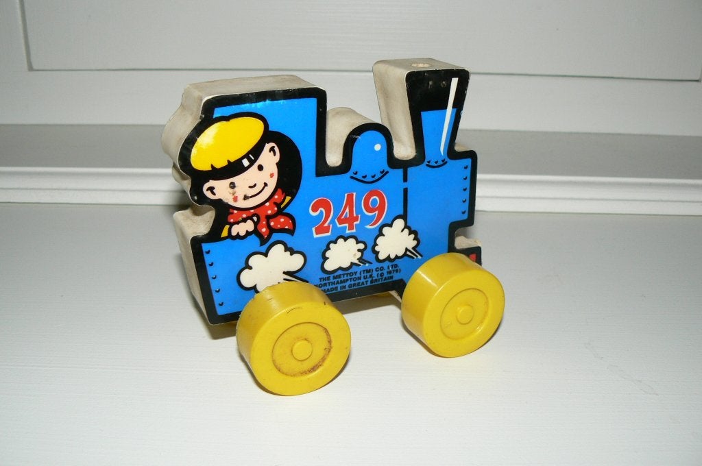 Vintage trein / locomotief van Mettoy LTD 1979 (Corgi), Ophalen of Verzenden, Zo goed als nieuw
