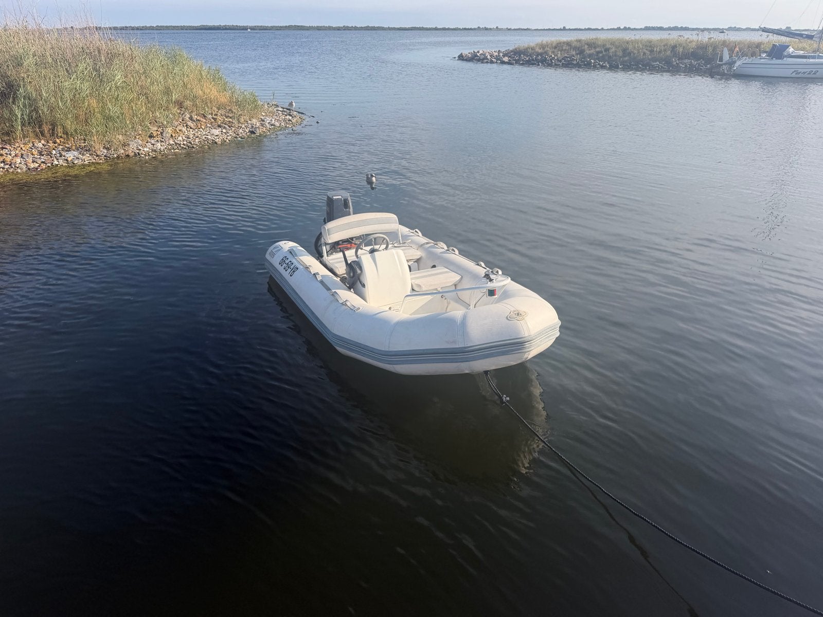 Zodiac Yachtline 380 Deluxe met 30pk Suzuki EVT met trailer, Watersport en Boten, Rubberboten, Gebruikt, 4 m, Zodiac, 30 pk
