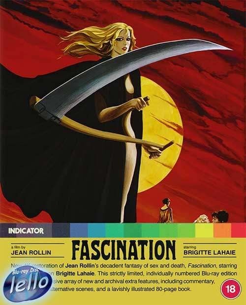 Blu-ray: Jean Rollin's Fascination L.E. (1979 Franca Maï) UK, Cd's en Dvd's, Ophalen of Verzenden, Nieuw in verpakking, Horror