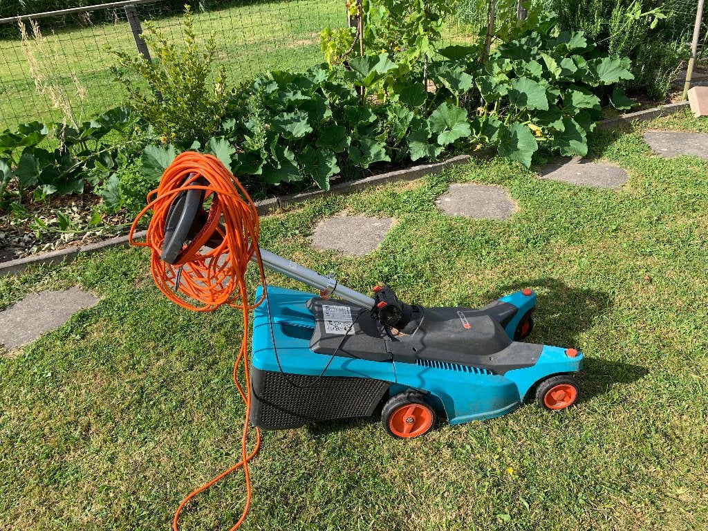 grasmaaier 34E, Ophalen, Cirkelmaaier, Gebruikt, Elektrische grasmaaier