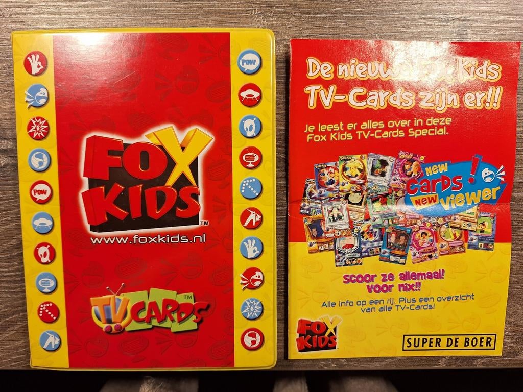 Fox Kids tv cards – serie 2. inclusief reclame folder 2004, Verzamelen, Super de Boer, Ophalen of Verzenden