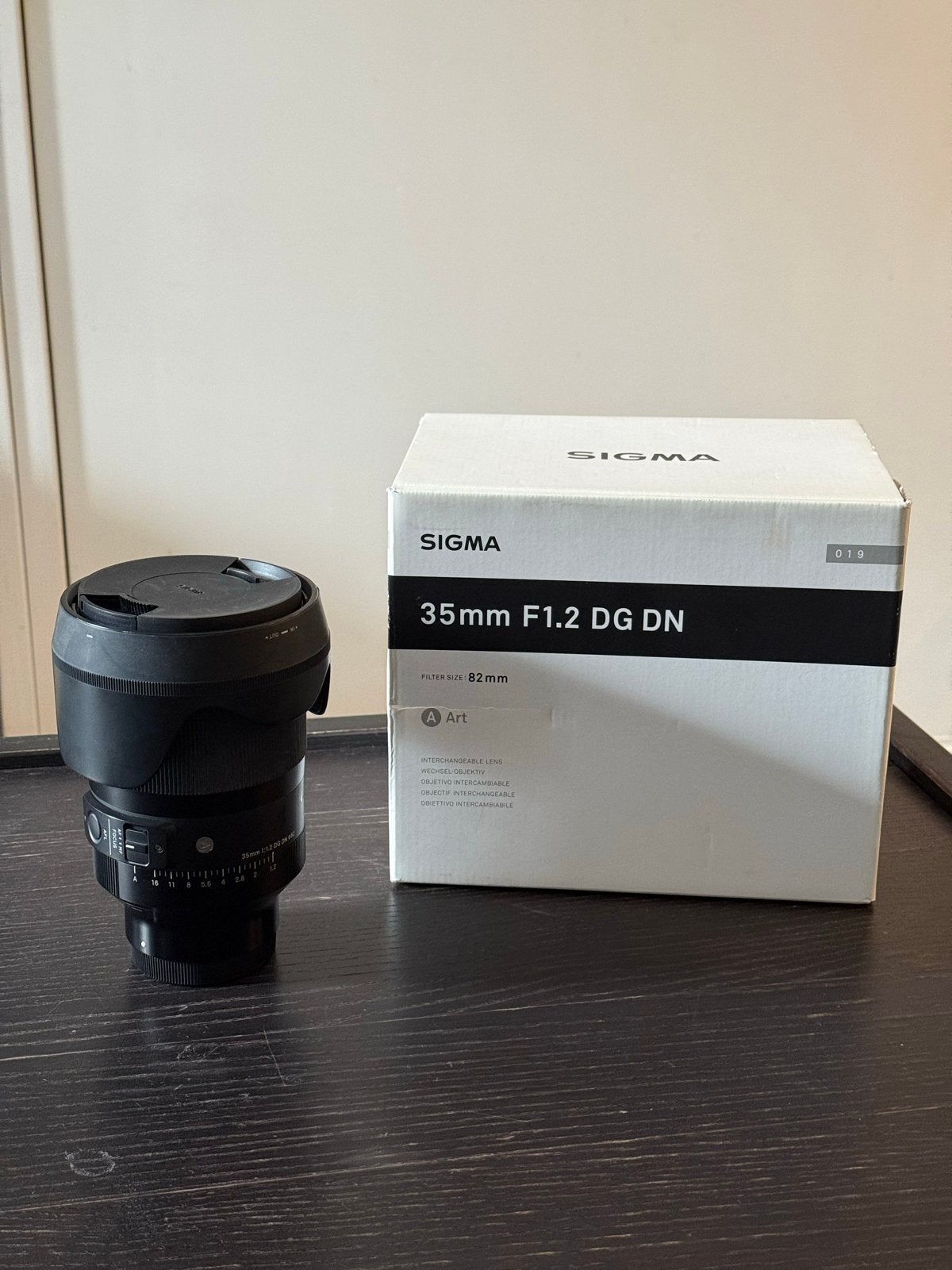 Sigma 35mm F1.2 DG DN Art Lens voor Sony E-mount, Ophalen, Sony E-mount, Sigma, 35 mm