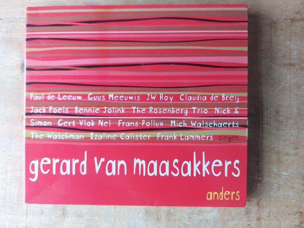 CD Gerard van Maasakkers – Anders, Ophalen of Verzenden, Zo goed als nieuw, Levenslied of Smartlap