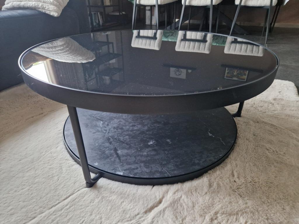 Nette salon tafel Frotorp, Huis en Inrichting, Tafels | Salontafels, Ophalen, 50 tot 100 cm, Rond, 50 tot 100 cm