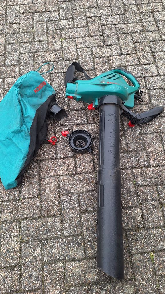 Bladblazer Bosch ALS 25, Tuin en Terras, Bladblazers, Ophalen, Gebruikt, Met opvangzak, Handgedragen