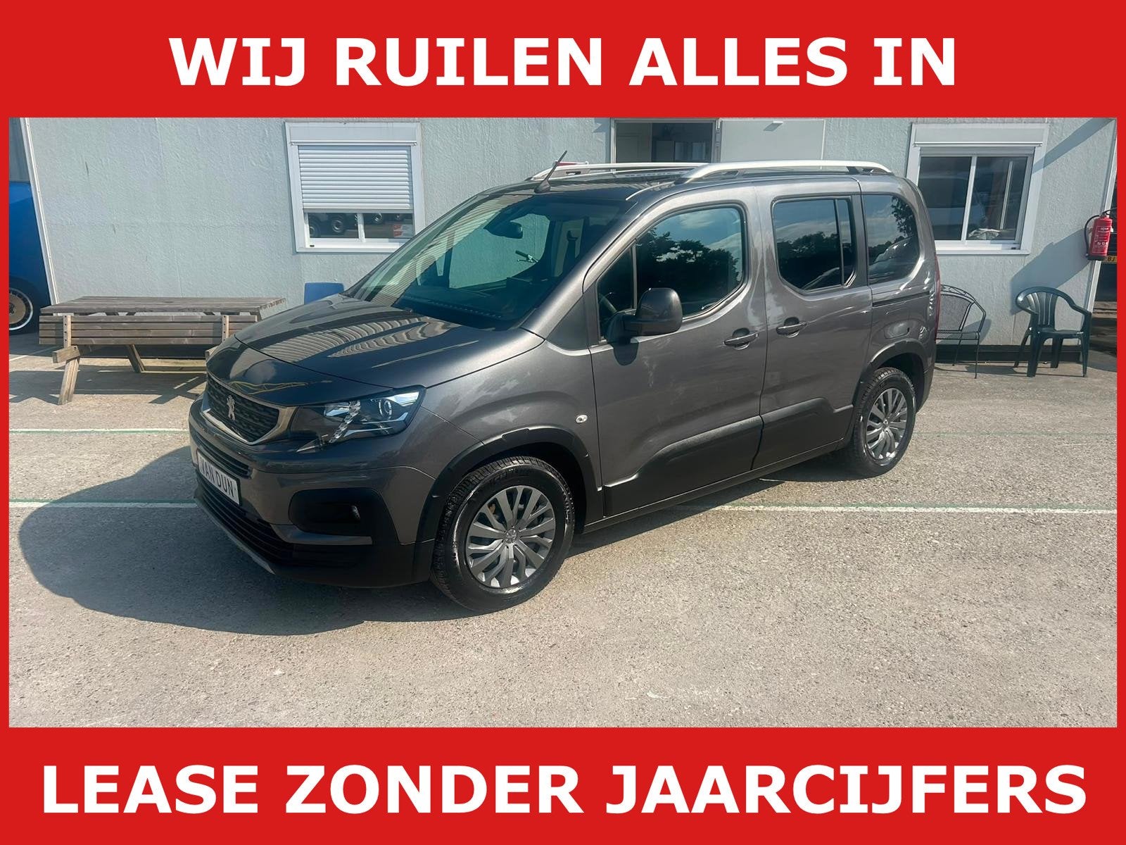 Peugeot Rifter 1.2 Puretech Allure, Voorwielaandrijving, Gebruikt, Zwart, 1199 cc