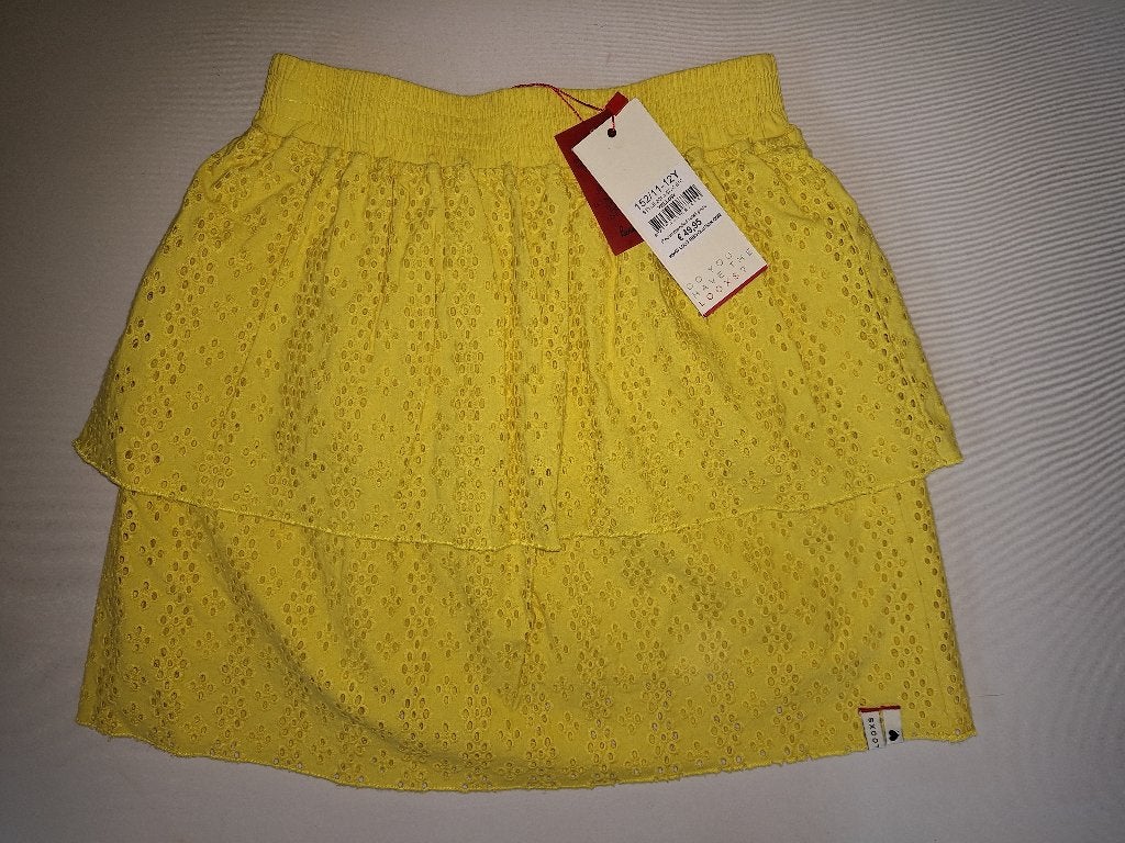 Geel rokje Looxs 152, Ophalen of Verzenden, Nieuw, Meisje, Jurk of Rok