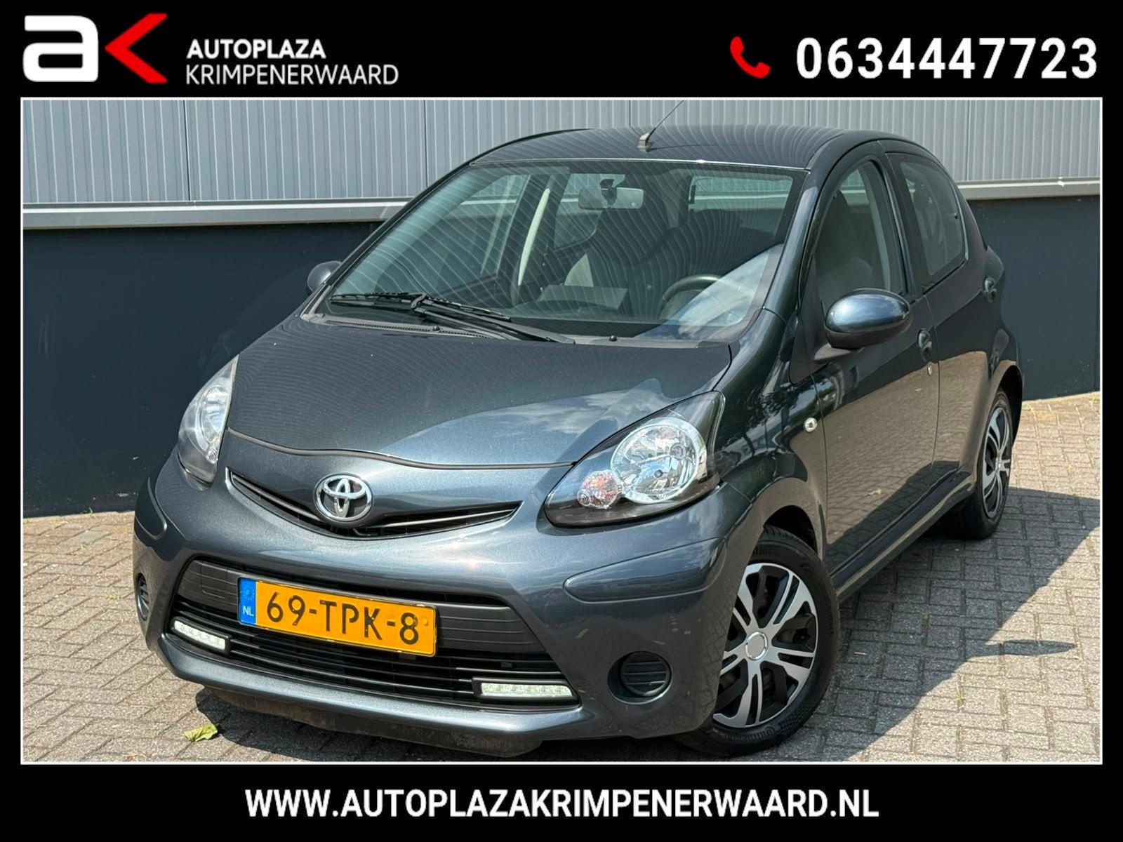 Toyota Aygo 1.0 VVT-i Aspiration Automaat Carplay Airco 5d N, Auto's, Euro 5, Stof, Gebruikt, 68 pk