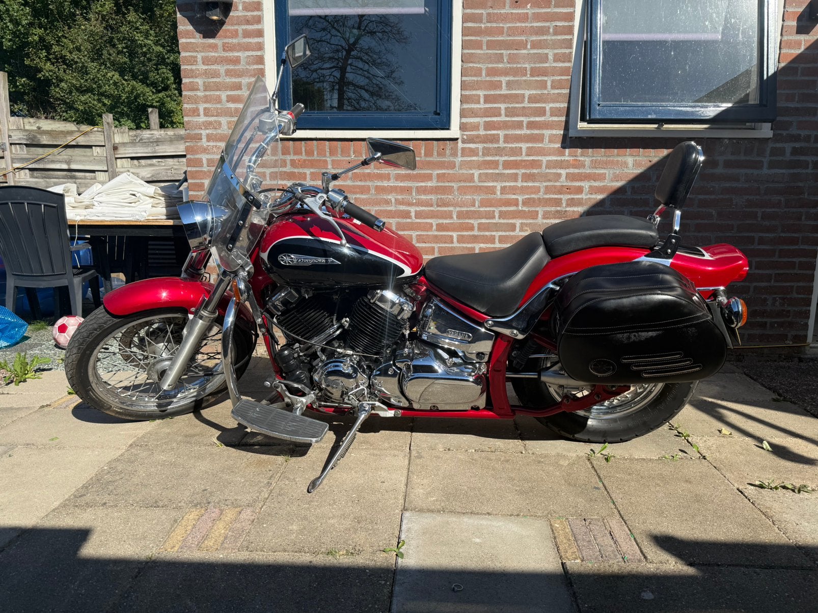 Yamaha XVS650 dragstar - met lage KM-stand, 2 cilinders, Gebruikt, Particulier, Minimaal motorrijbewijs A2