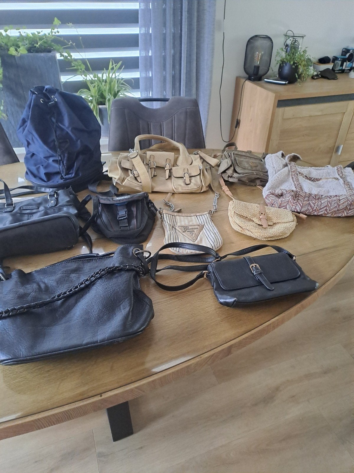 Doos vol diverse tassen (10 stuks), Ophalen of Verzenden, Gebruikt, Overige kleuren, Overige typen
