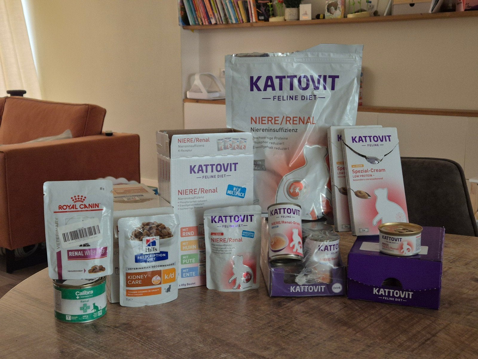 Pakket nierdieet kattenvoer (Kattovit, Hill's, Royal canin), Dieren en Toebehoren, Dierenvoeding, Ophalen, Kat