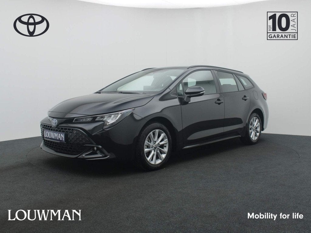 Toyota Corolla Touring Sports Hybrid 140 Active (bj 2026), 12 maanden, 4 cilinders, Corolla, Zwart