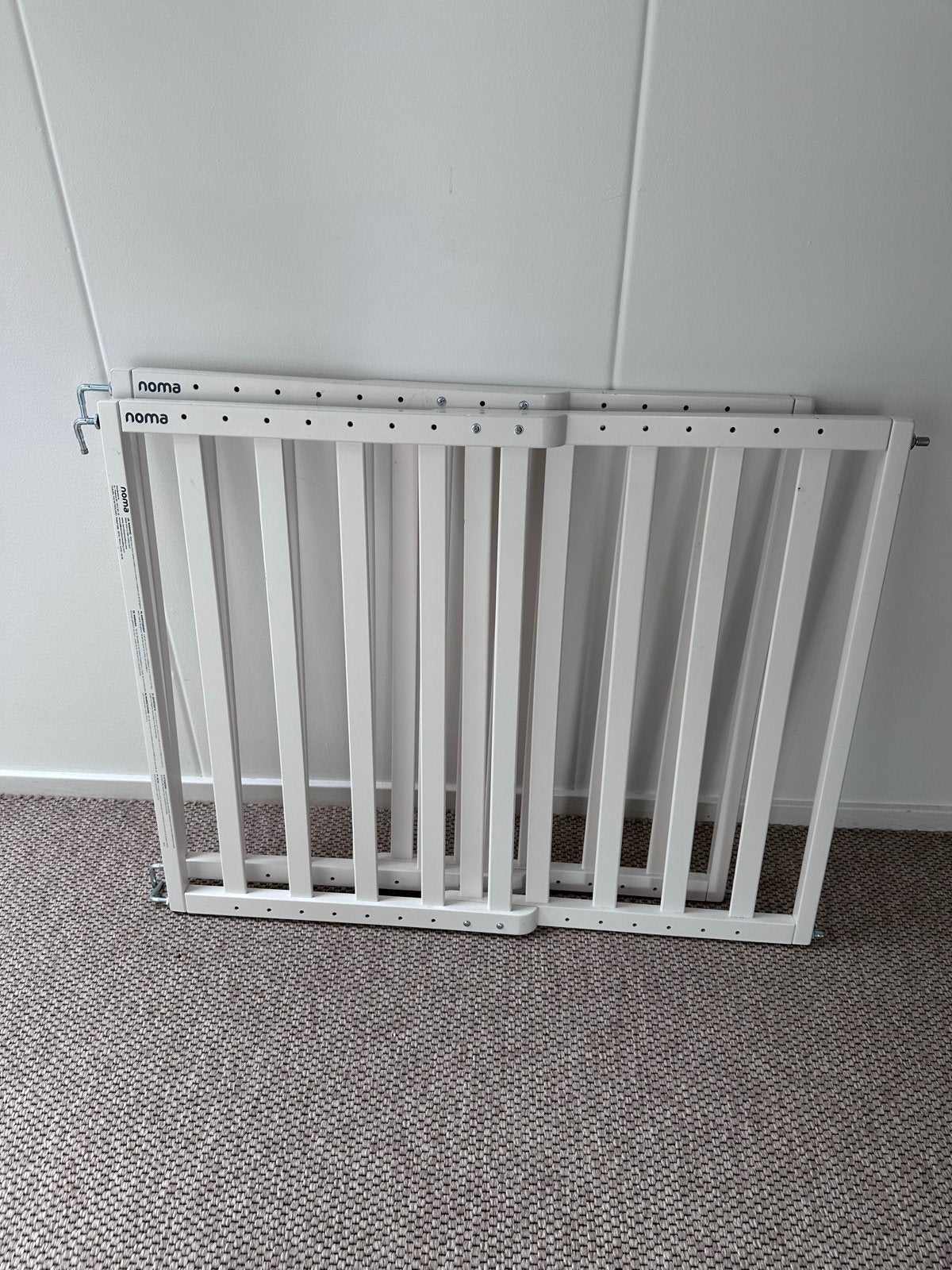 Set van 3 veiligheidshekjes – verstelbaar 63,5–100 cm, Ophalen, Gebruikt, 100 tot 115 cm, Schroefhekje