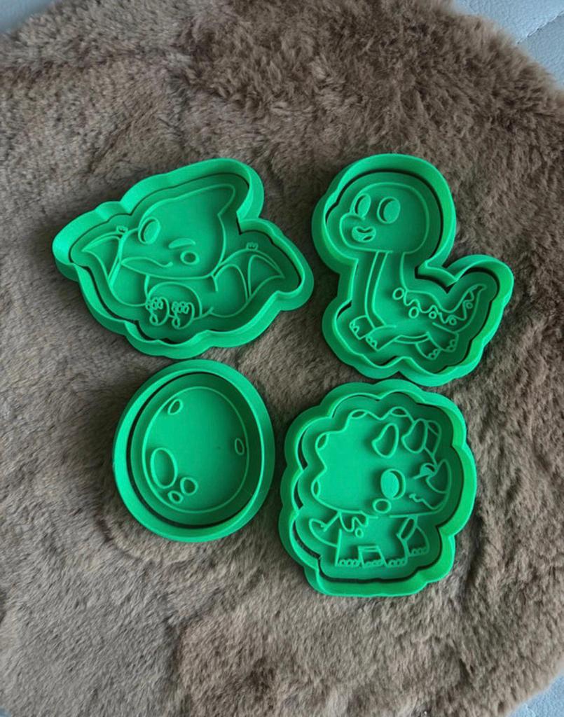 Koekvormpjes dino, Ophalen of Verzenden, Nieuw, Taarten, Bakvorm