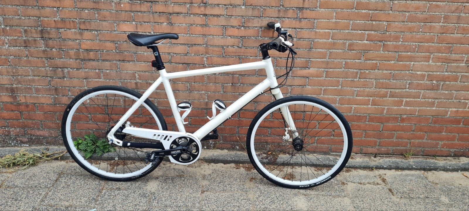 Cannondale Quick CX 1 Wit, Gebruikt, Schijfrem, 53 tot 57 cm, Ophalen
