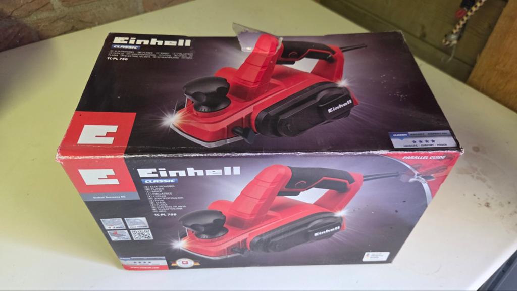 Einhell Classic TC-PL 750 elektrische schaafmachine, Ophalen of Verzenden, Nieuw