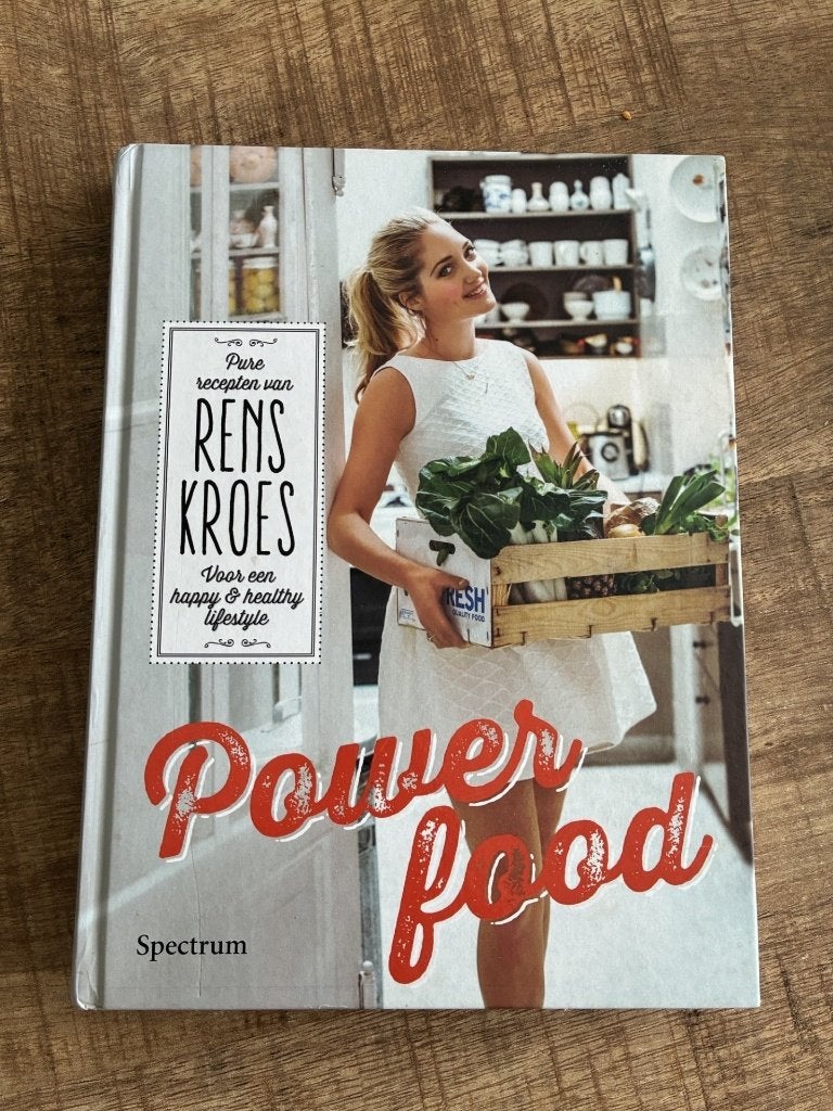 Powerfood - RENS KROES - Kookboek Gezond Eten, Boeken, Ophalen of Verzenden, Zo goed als nieuw, Rens Kroes