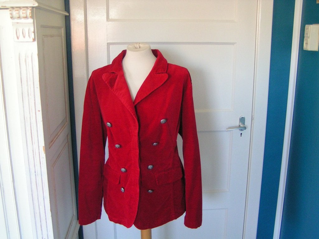 Prachtig Als Nieuw Rood Rip Jasje van Geisha maat 3 XL 44-46, Kleding | Dames, Geisha, Maat 46/48 (XL) of groter, Ophalen of Verzenden