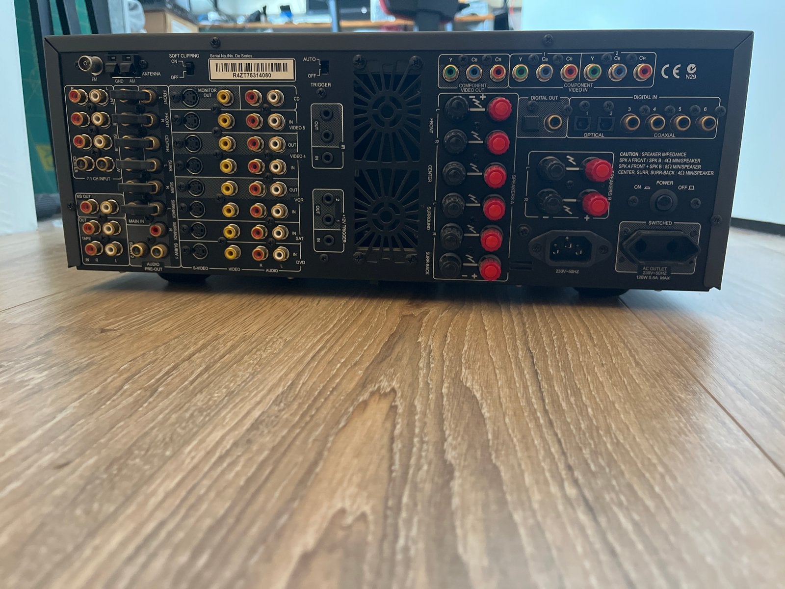 NAD T753 AV Surround Sound Receiver - Volumeknop defect, Audio, Tv en Foto, Gebruikt, 60 tot 120 watt, Ophalen, Overige merken
