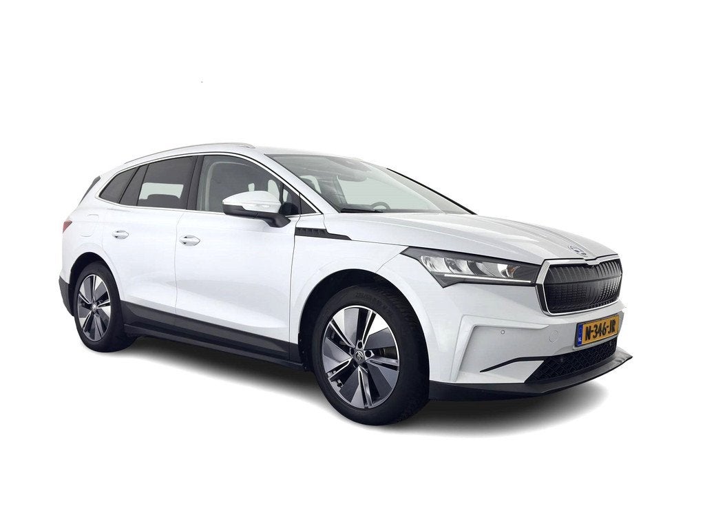 Skoda Enyaq iV 80 {SOH-90%} [ 3-Fase ] (INCL-BTW) *LEATHER-F, Auto's, Skoda, Bedrijf, Te koop, Enyaq, ABS, Achteruitrijcamera