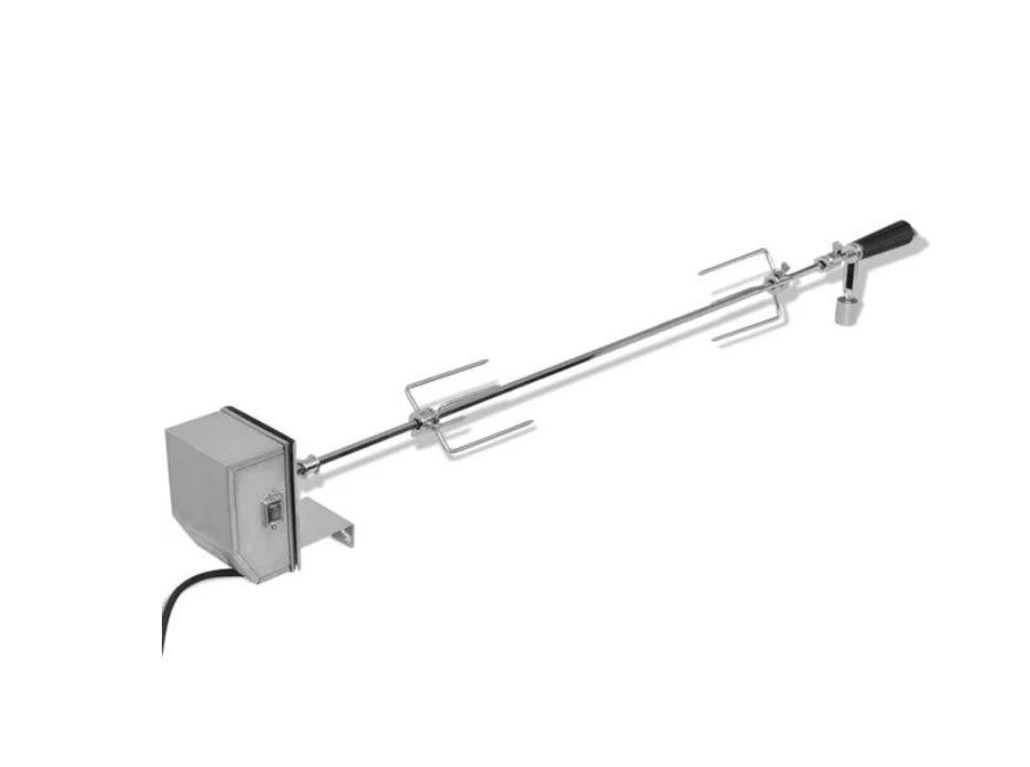 AANBIEDING | BBQ Draaispit professionele motor staal 1200 mm, Verzenden, Nieuw