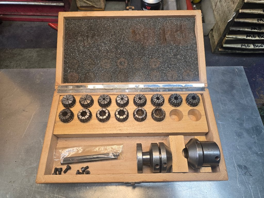 SPANTANGSET EMCO COMPACT 5, Doe-het-zelf en Verbouw, Ophalen of Verzenden, Zo goed als nieuw, Metaaldraaibank