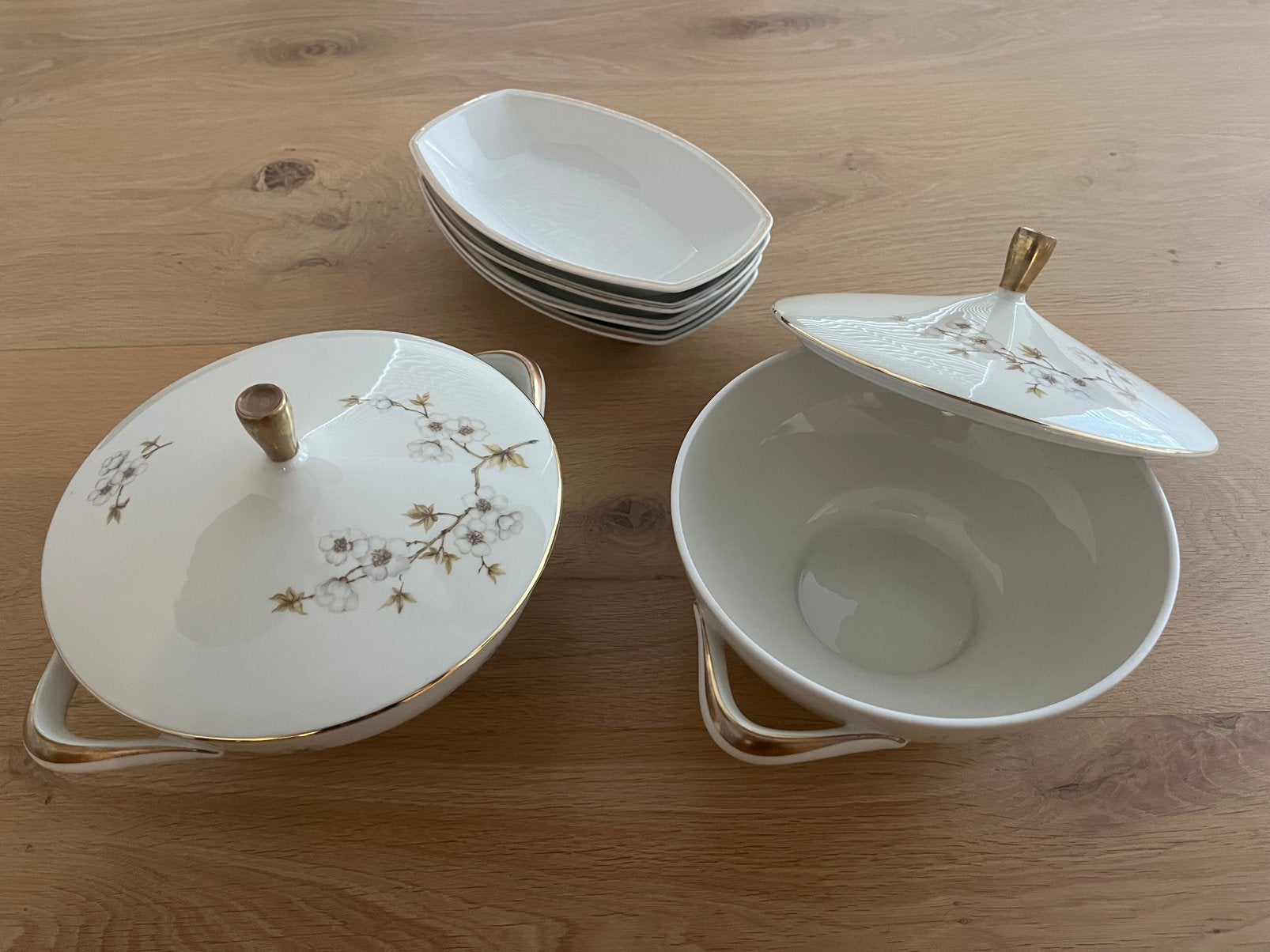 Serveerservies Edelweis Bavaria, Antiek en Kunst, Antiek | Servies los, Ophalen