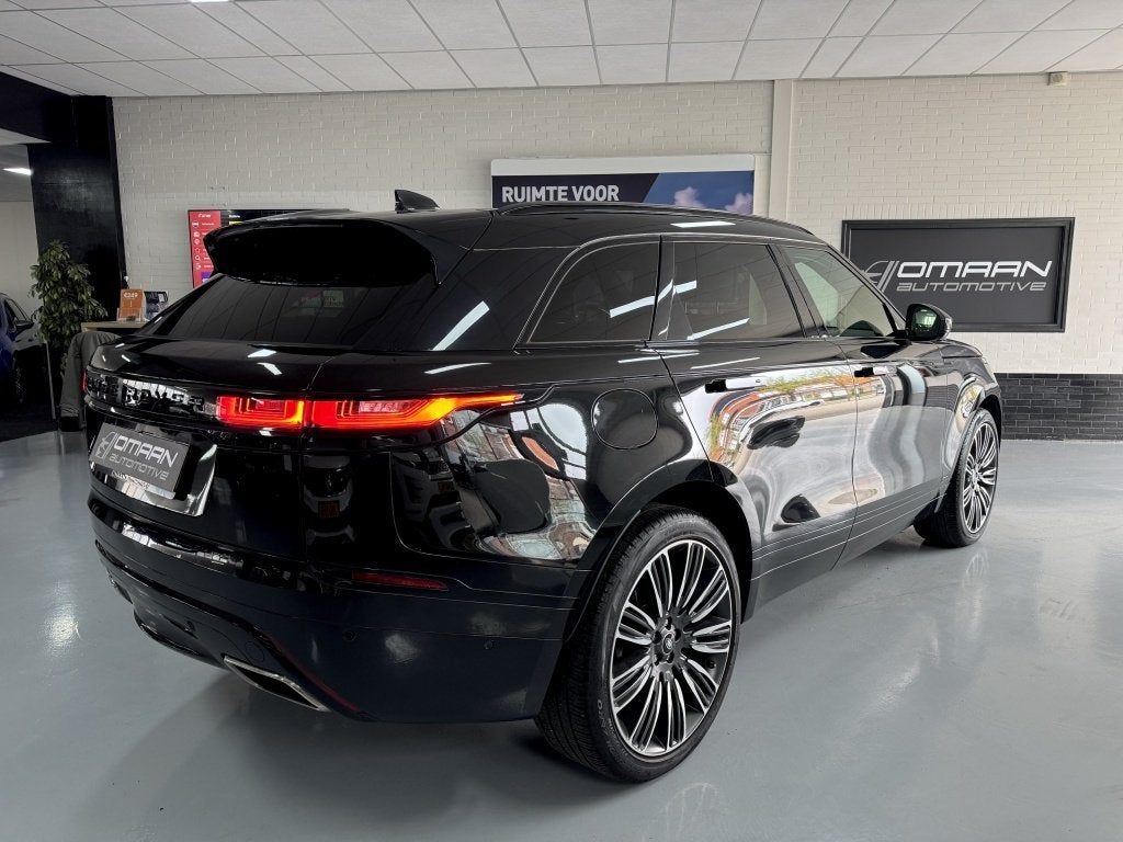 Land Rover Range Rover Velar P300 R-Dynamic HSE Vol Opties, Auto's, Dealer onderhouden, Gebruikt, 4 cilinders, Zwart