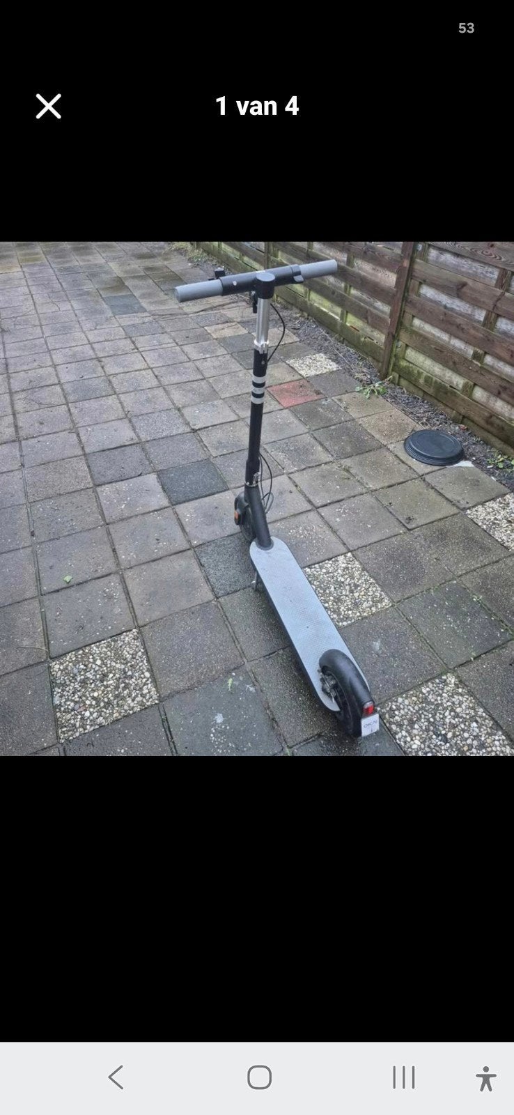 OKAI elektrische step (E-scooter), Fietsen en Brommers, Steps, Ophalen, Gebruikt, Elektrische step (E-scooter), OKAI