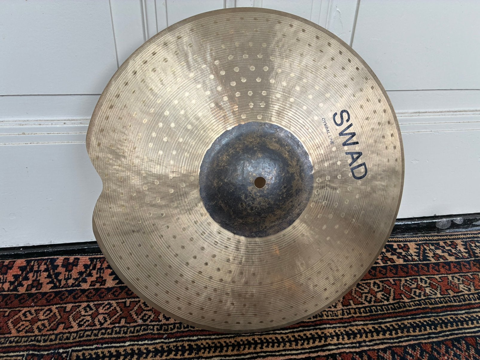 16” Thin Crash SWAD (adams) Gerepareerd Bekken, Washy Sound, Gebruikt, Overige soorten, Ophalen of Verzenden, Nvt