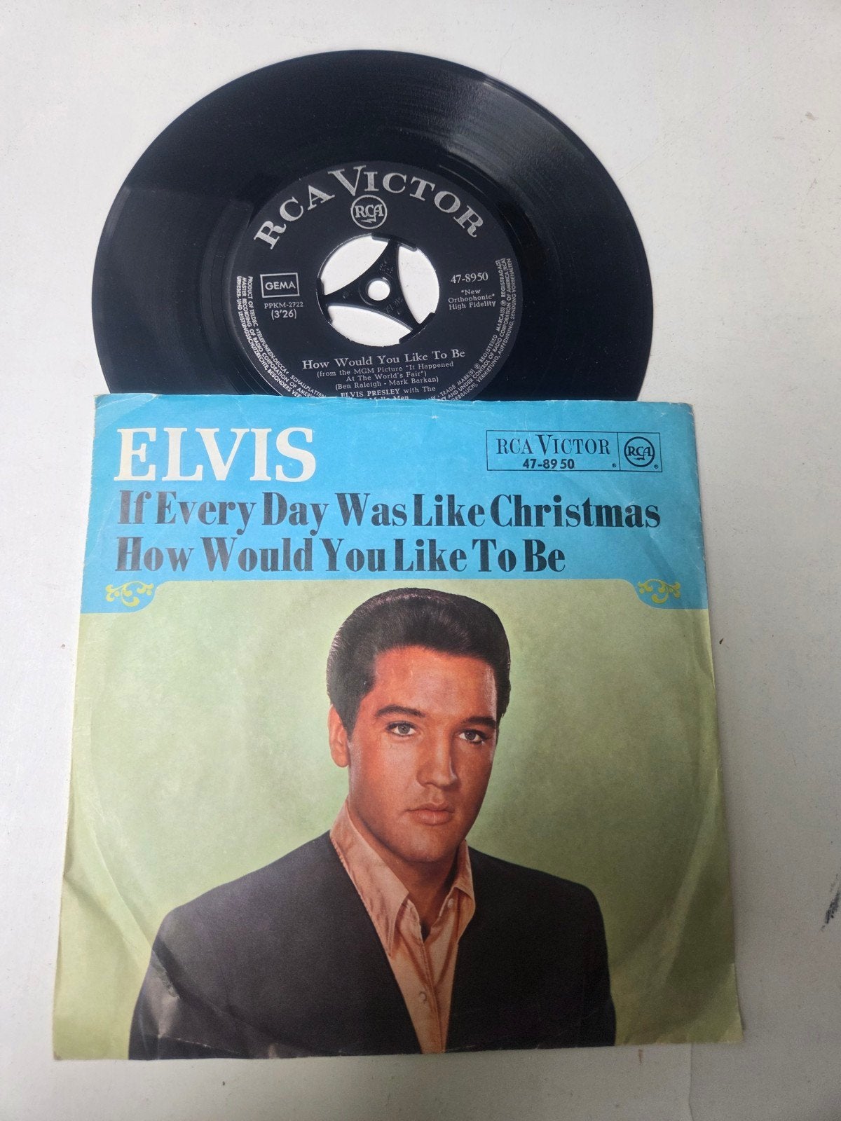 Elvis Presley - If Every Day Was Like Christmas 7 inch, Cd's en Dvd's, Gebruikt, 7 inch, Pop, EP