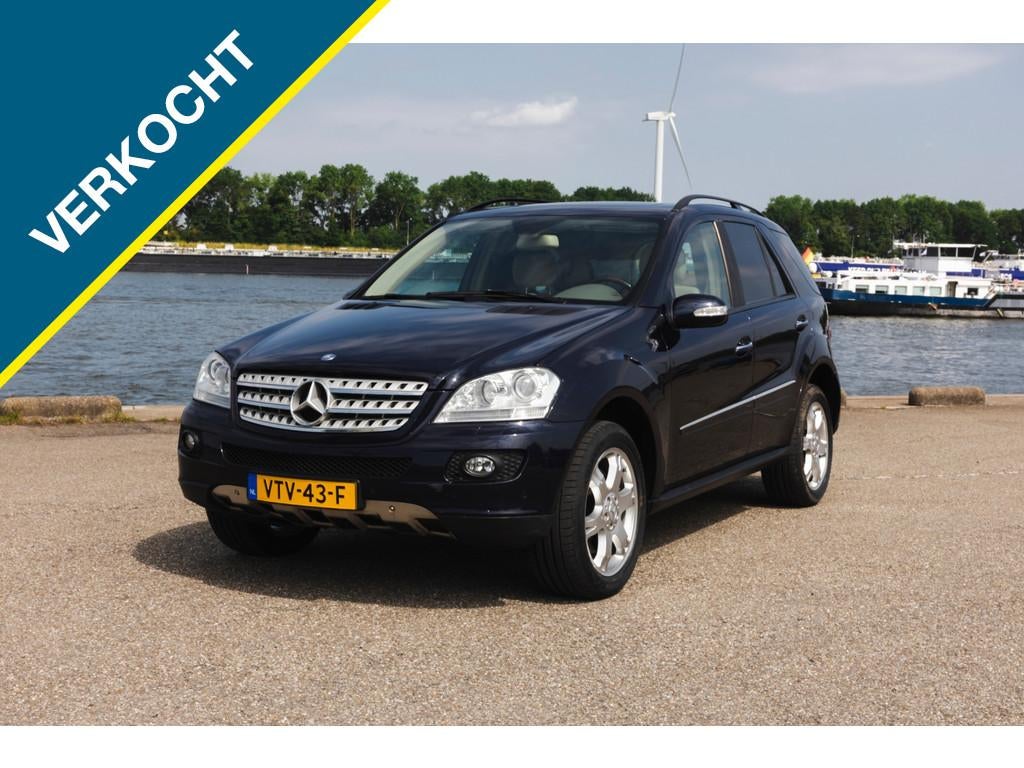 Mercedes-Benz M-Klasse 420 CDI Grijs Kenteken (bj 2008), Auto's, Mercedes-Benz, Automaat, Gebruikt, 8 cilinders, Overige carrosserieën
