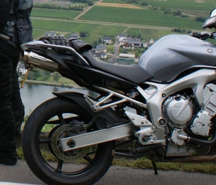 Yamaha Fazer FZ6 Maxtreme aftermarket uitlaat, Ophalen, Gebruikt