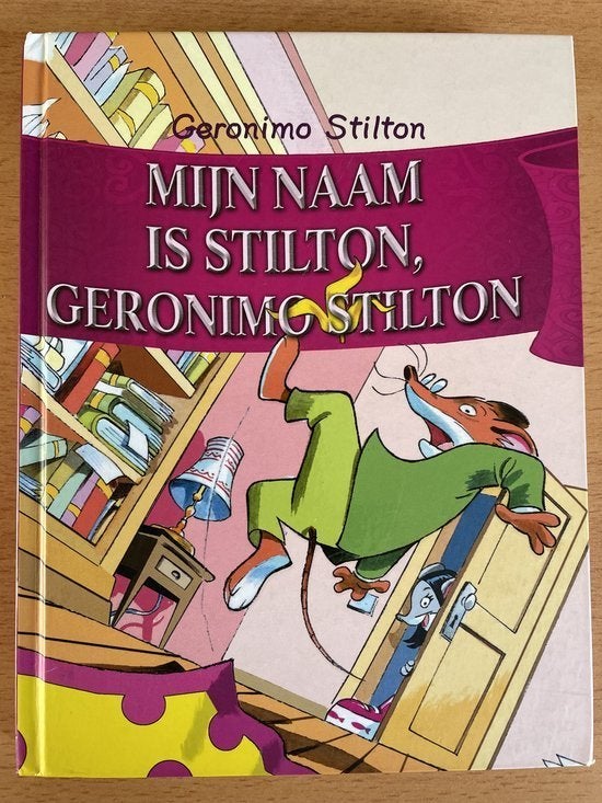 Geronimo Stilton  -  Mijn naam is Stilton, Geronimo Stilton, Boeken, Ophalen of Verzenden, Zo goed als nieuw, Fictie algemeen