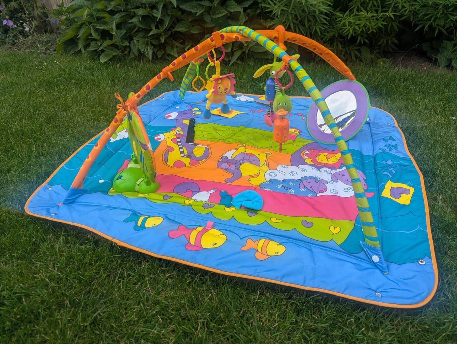 Tiny Love Speelkleed met Babygym en Muziek, Ophalen, Zo goed als nieuw, Speelkleed, Met geluid