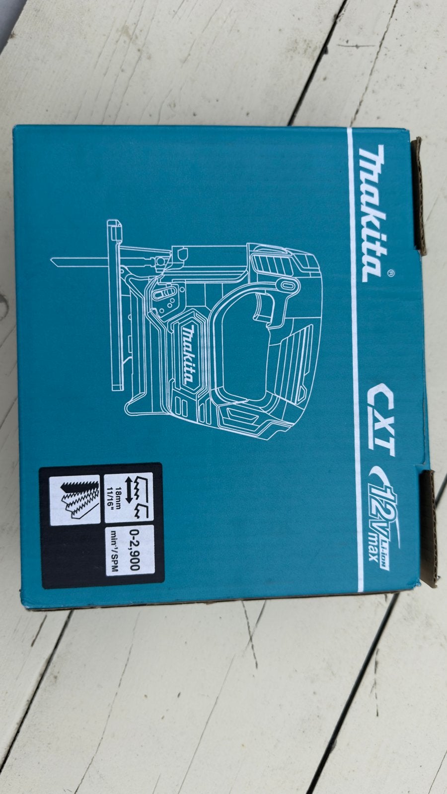Makita CXT 12Vmax Decoupeerzaag JV101D - Nieuw zonder accu, Doe-het-zelf en Verbouw, Gereedschap | Zaagmachines, Ophalen of Verzenden