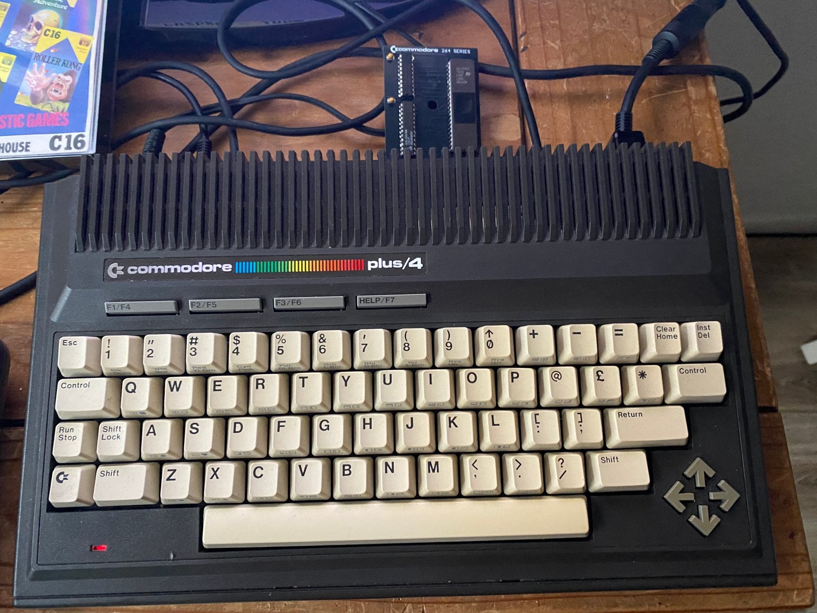 Commodore Plus4 (+4),cartridge 72 spelen,PRINTER,verpakking, Computers en Software, Ophalen of Verzenden