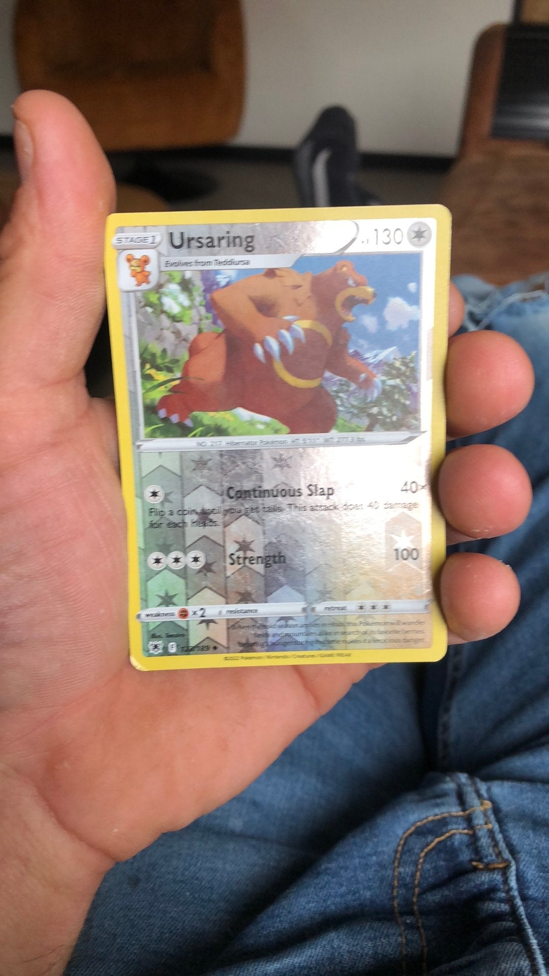 Ursaring, Hobby en Vrije tijd, Ophalen of Verzenden, Gebruikt, Losse kaart