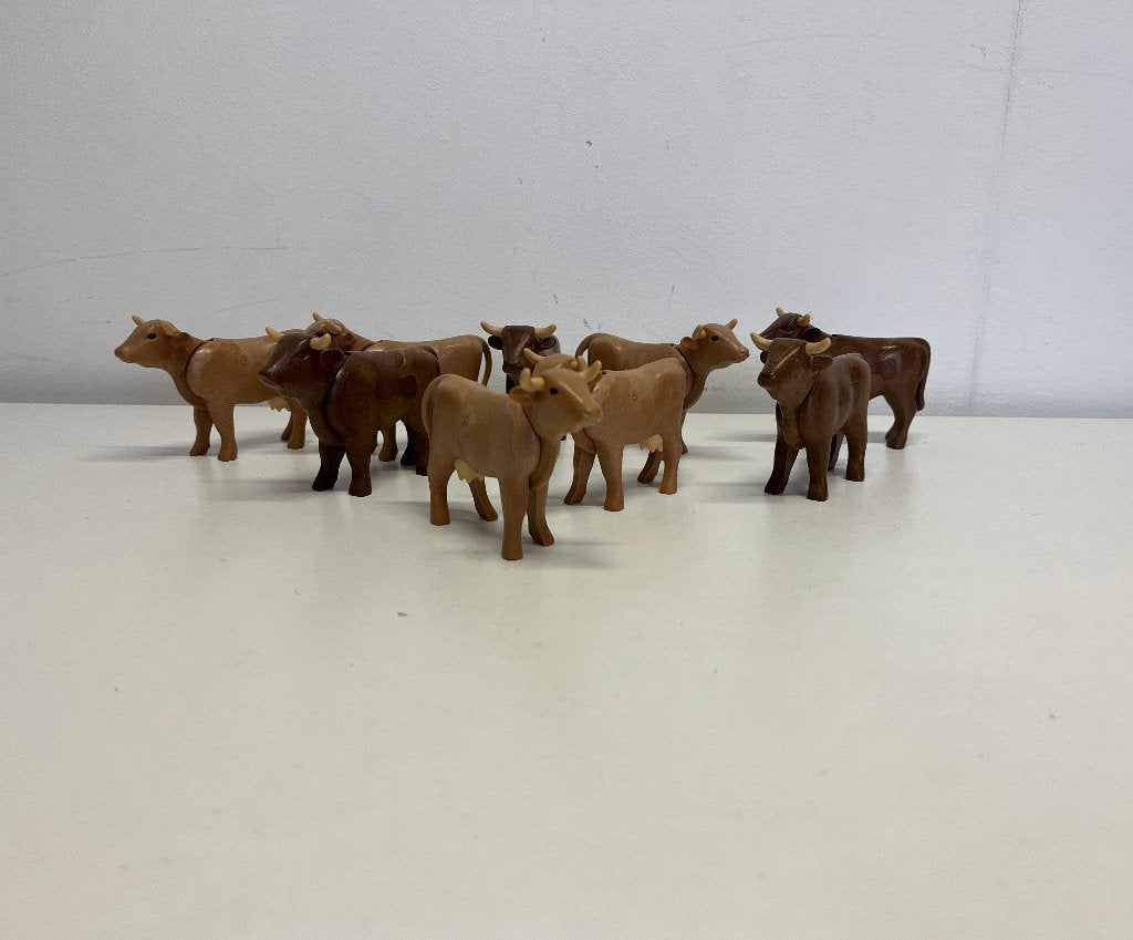 Dieren nr 78: Koe Stier Ranch Western Boerderij Rosa Kasteel, Gebruikt, Losse onderdelen, Ophalen of Verzenden, Kasteel/Fort