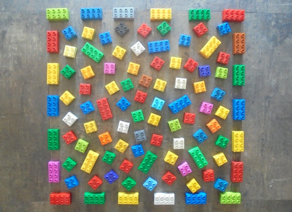 Lego Duplo Brick Set 161 (zie foto's), Ophalen of Verzenden, Gebruikt, Losse stenen, Duplo