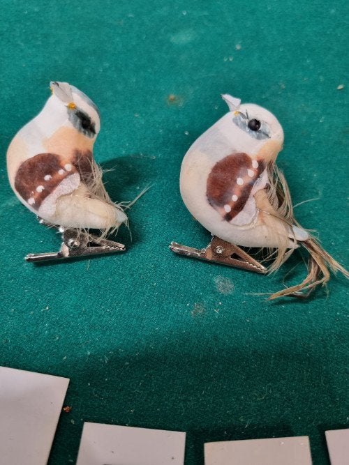 Kerst vogels 2 stuks [a522], Diversen, Kerst, Ophalen of Verzenden, 'T Olde Gre-j, Info@toldegrej.nl, Endepoelstraat 20f Didam
