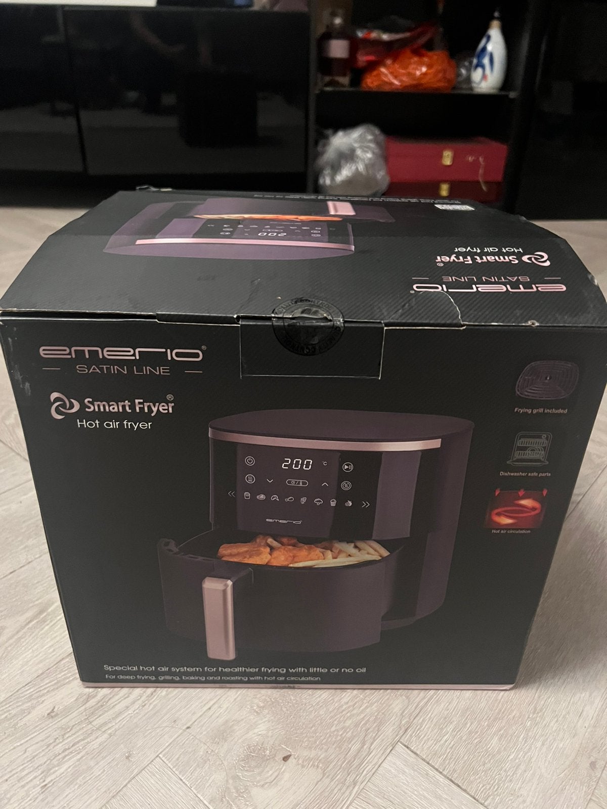 NIEUW IN DOOS | Emerio Smart Fryer Airfryer, Ophalen of Verzenden, Nieuw