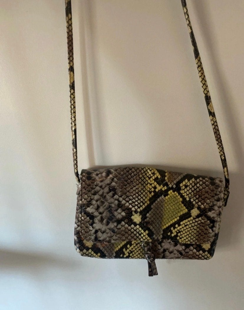 Tom Tailor Handtas met Slangenprint - Zo goed als nieuw, Ophalen of Verzenden, Zo goed als nieuw, Overige kleuren, Handtas